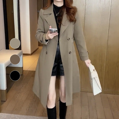 Nadine | Trench-coat en laine